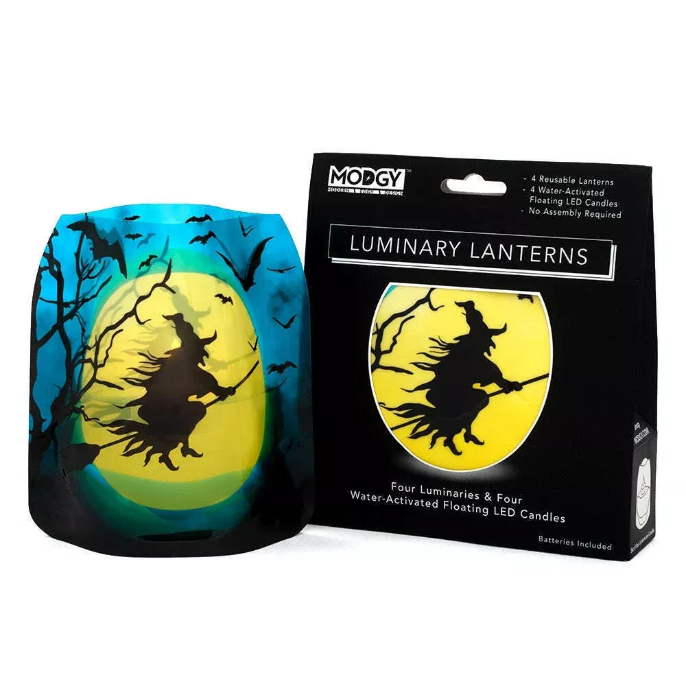 Witchy Woman Floating Luminary LED Candle