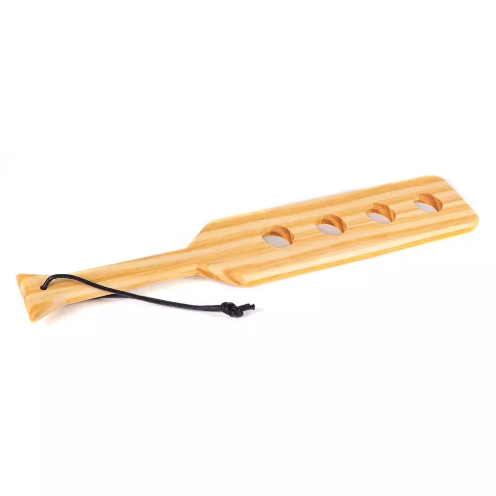 Wood Paddle With 4 Holes 15 in.