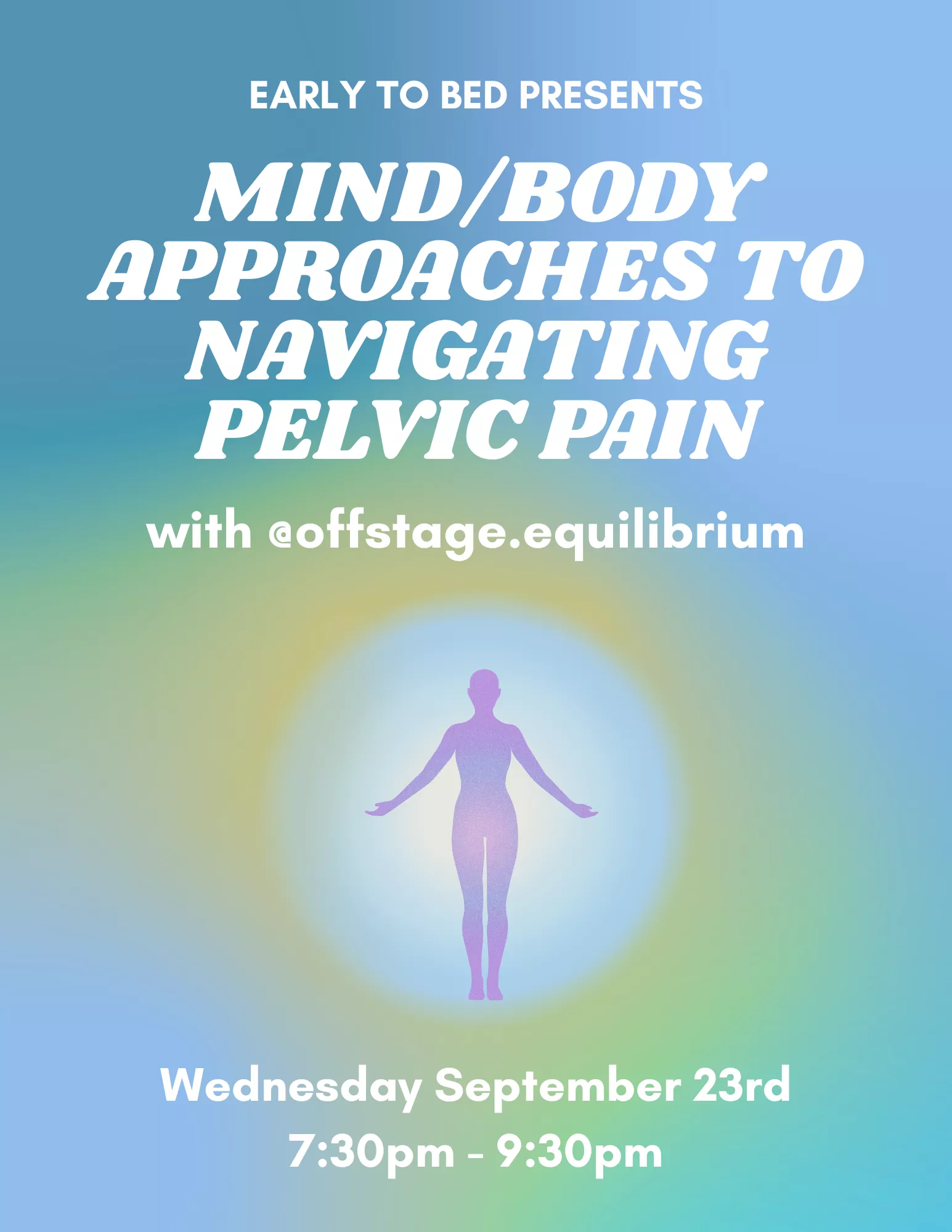 Workshop: Mind/Body Approaches to Navigating Pelvic Pain