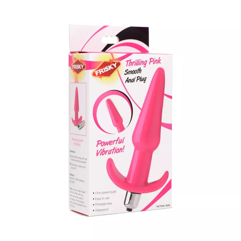 XR Brands Frisky Thrilling Smooth Anal Plug