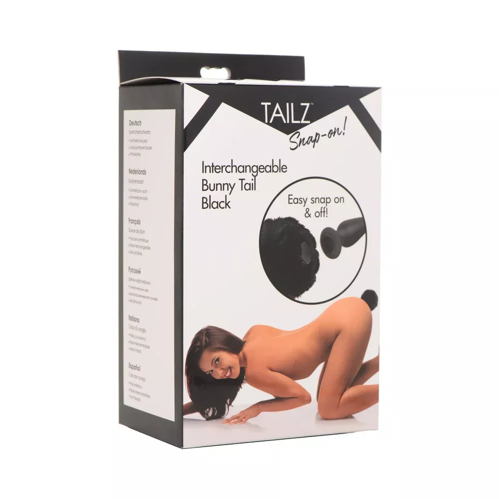 XR Brands Tailz Snap-On Interchangeable Bunny Tail (Plug not included)