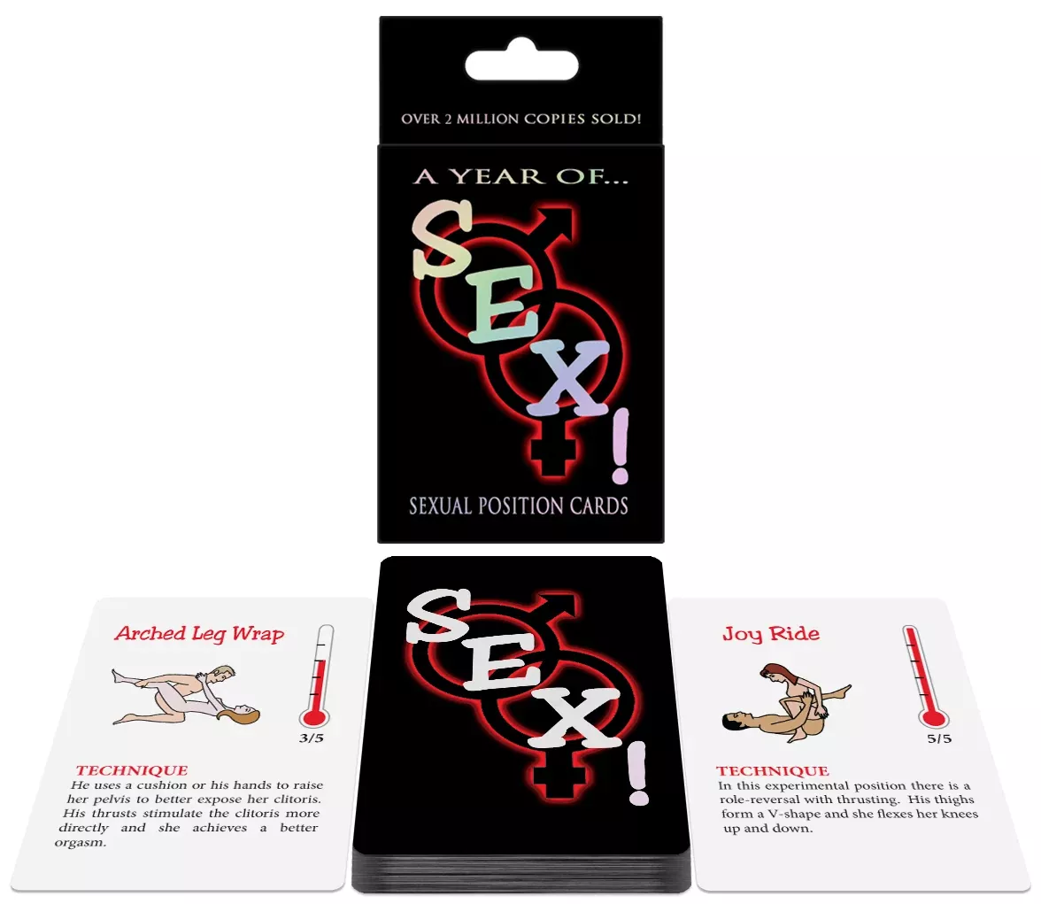 A Year of... Sex! Sexual Position Cards Game