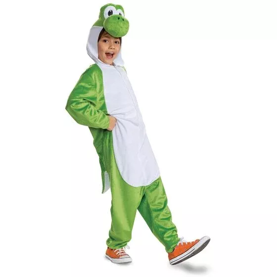 Yoshi Hooded Jumpsuit Child Costume