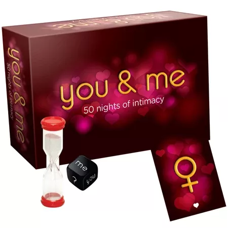 You & Me: 2 Player Game of Love & Intimacy with Fun Challenges and Surprises for Couples
