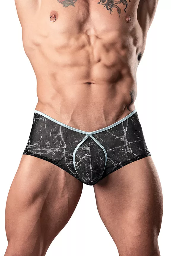 Zachery Black Men's Brief 130290
