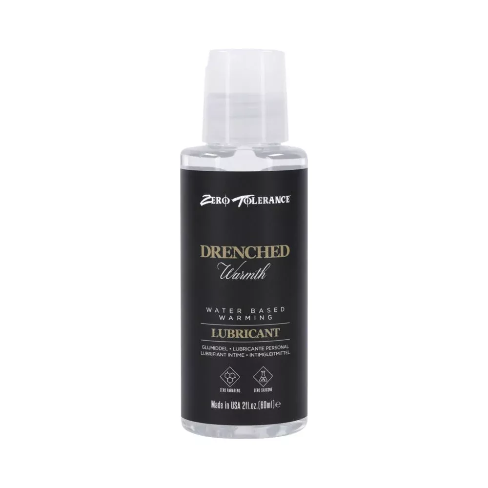 Zero Tolerance Drenched Warmth Water-Based Warming Lubricant - 2 oz
