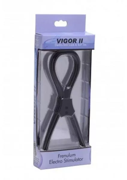 Zeus Vigor II Adjustable Cock And Ball Ties With Intense Electrostimulation