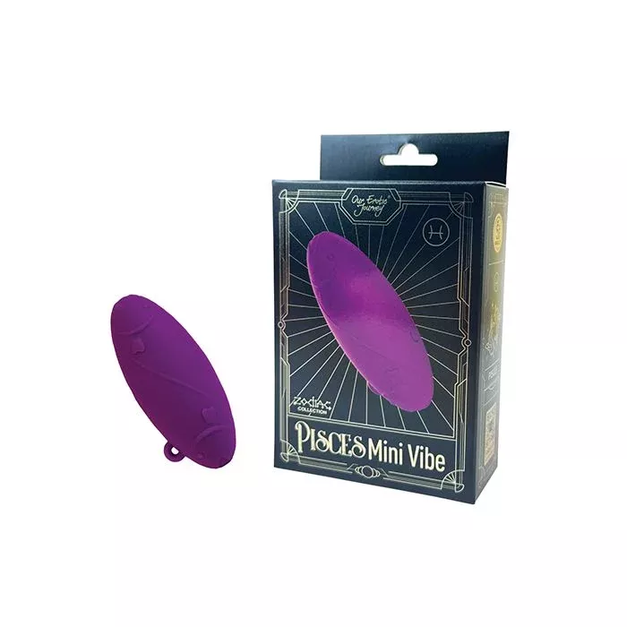 Zodiac Pisces Mini Bullet Vibrator