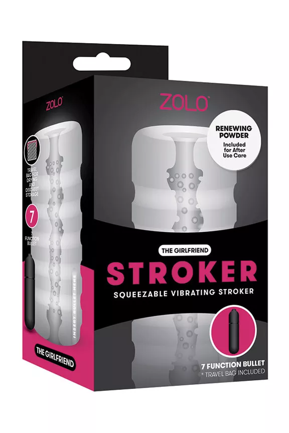 Zolo Girlfriend Squeezeable VibratingStroker