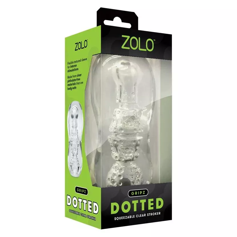 Zolo Gripz Dotted Stroker
