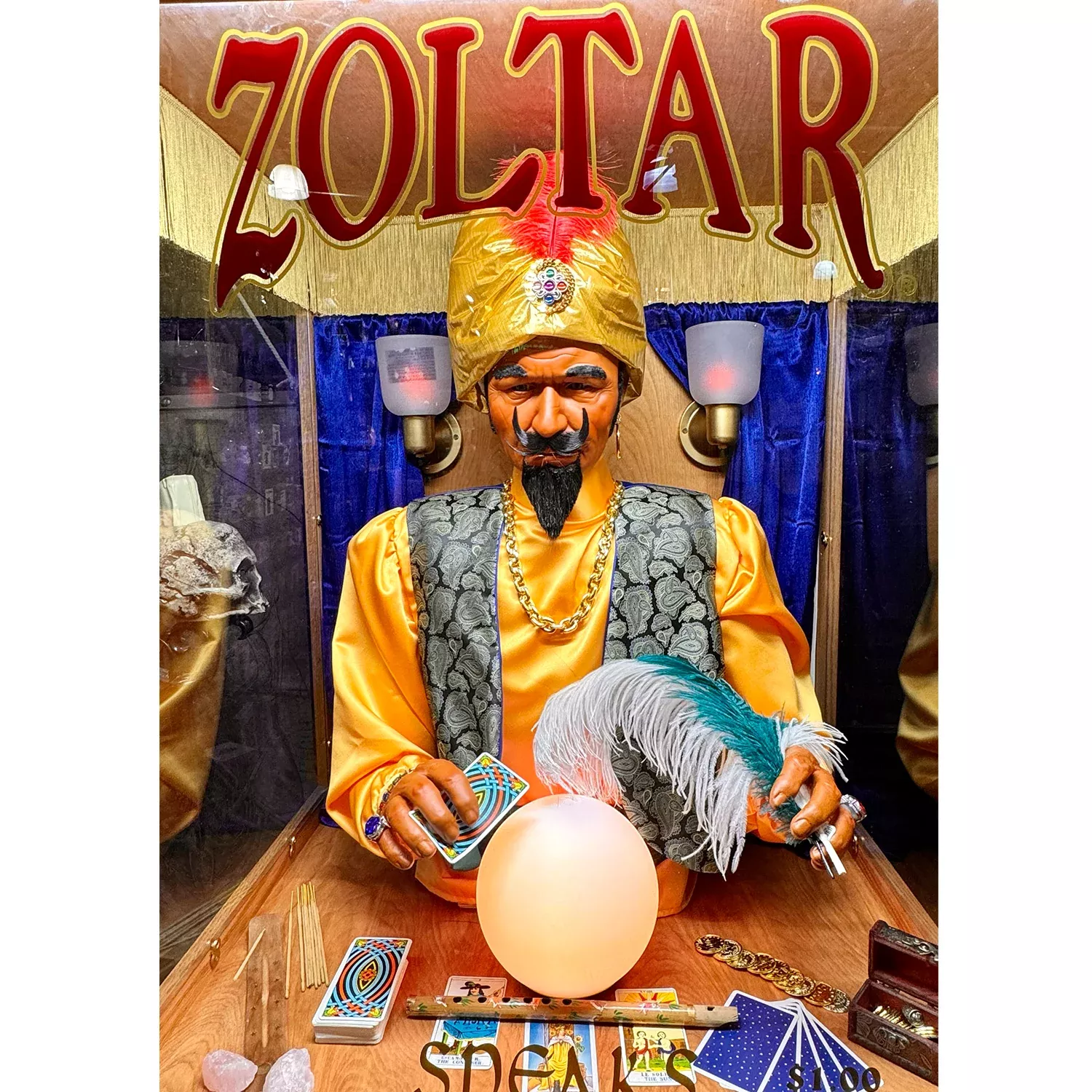 Zoltar Fortune Teller Animated Prop
