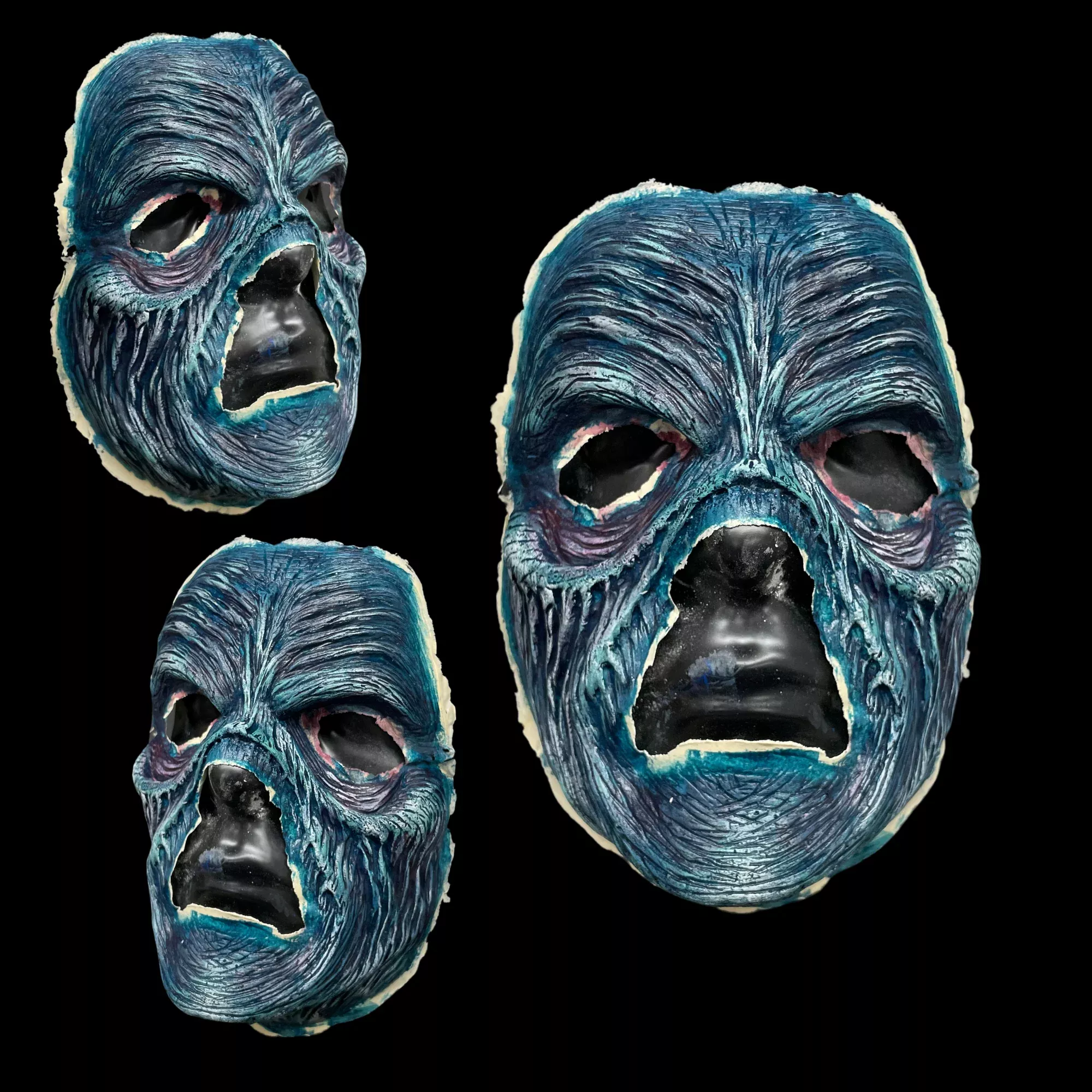 Zombie Withered Foam Latex Prosthetic
